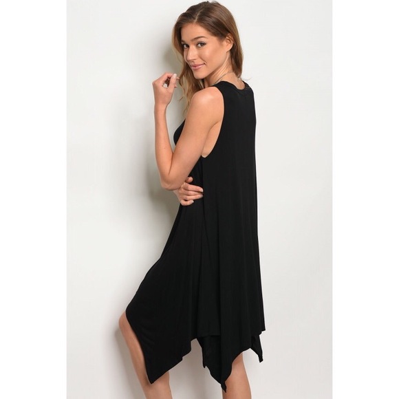 🆕black handkerchief dress - Picture 2 of 3